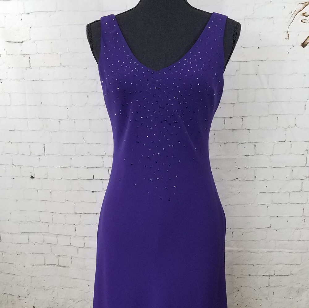 Royal blue dress